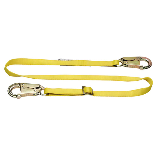 C111506 6Ft Web Positioning Adjustable Lanyard (1In Web, Snap Hook) C111506-1798