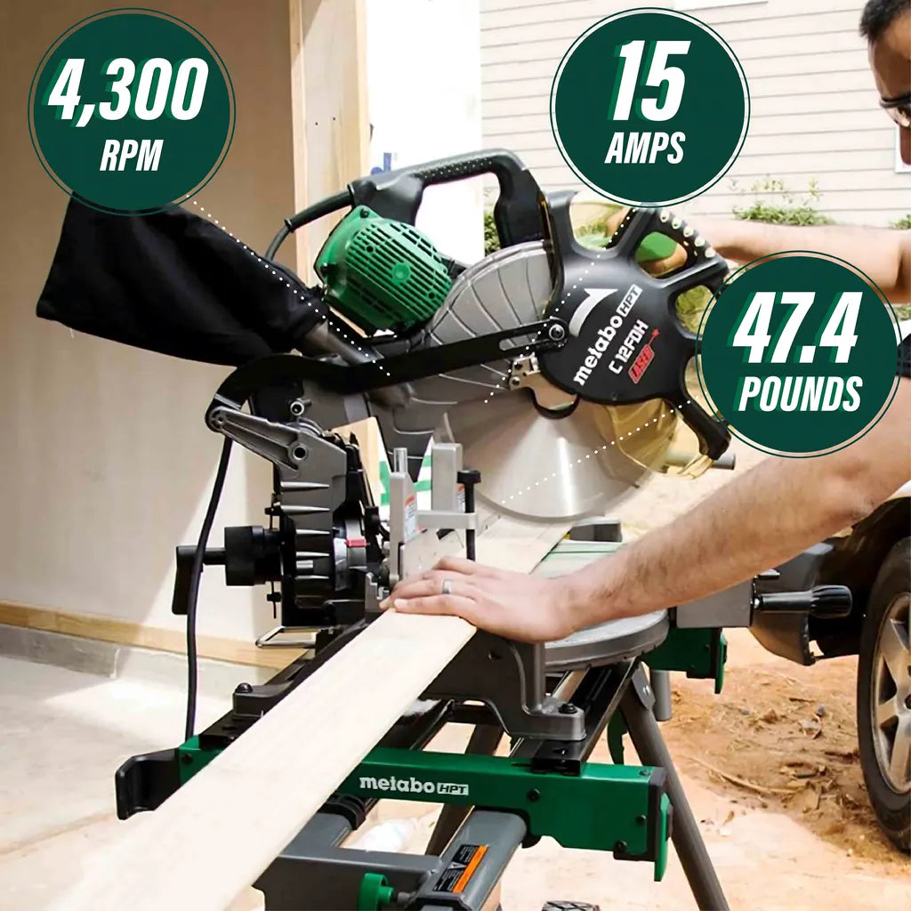 12-In Dual Compound Miter Saw-C12FDHSM-986