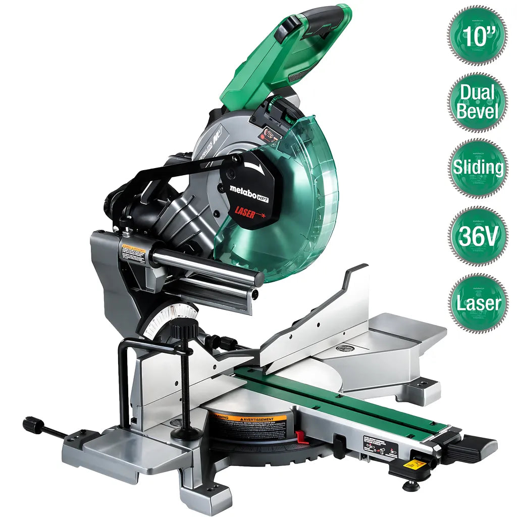 36V Multivolt Brushless 10" Dual Bevel Sliding Miter Saw (Bare)-C3610DRAQ4M-722