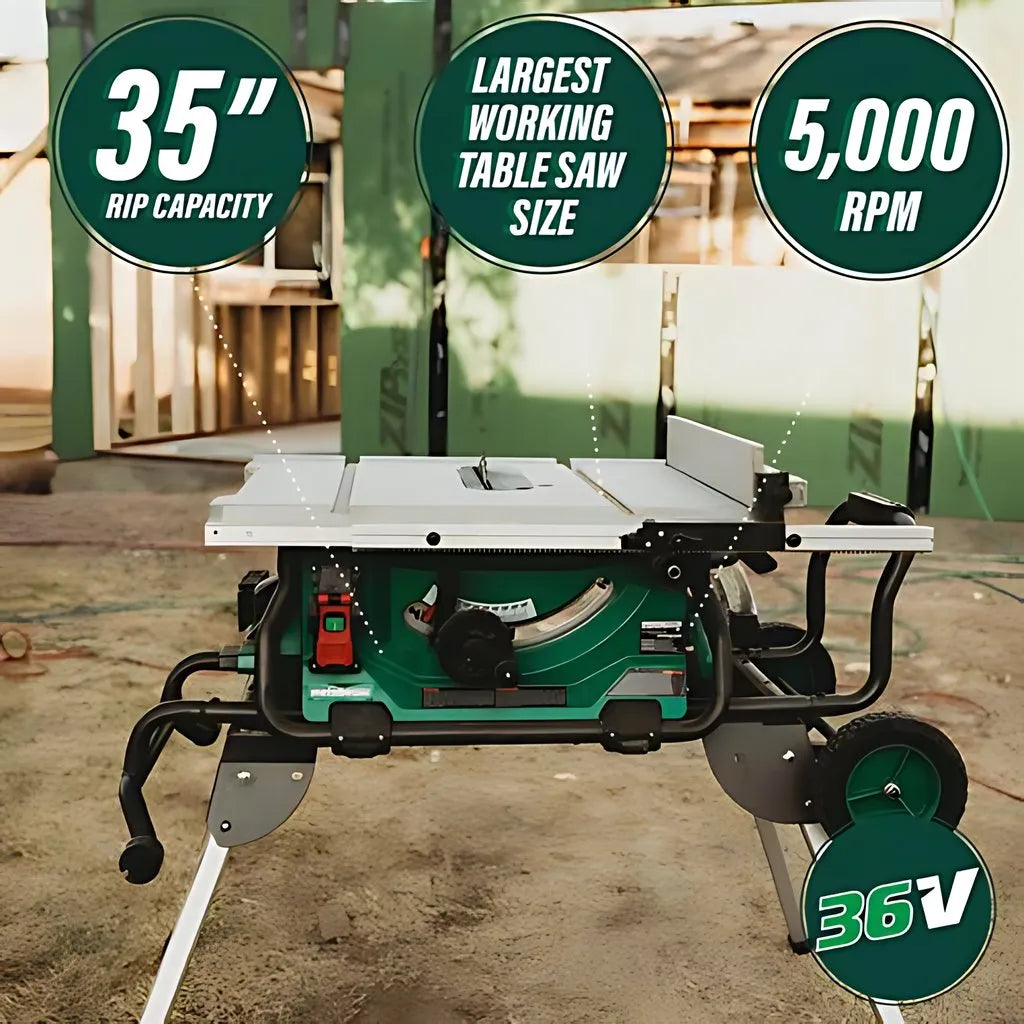 36V Multivolt Brushless 10" Table Saw (Tool Body Only) - C3610DRJQ4M-71