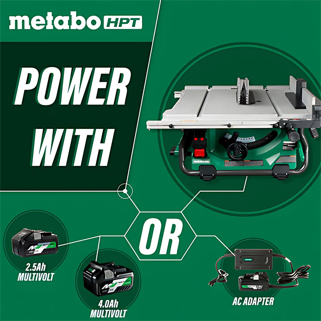 36V Multivolt Brushless 10" Table Saw (Tool Body Only) - C3610DRJQ4M-74