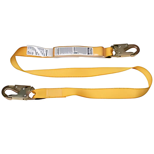 C380006 6Ft Shock Absorbing Lanyard (Dcell Shock Pack, 1.75In Web, Snap Hook) C380006-1828