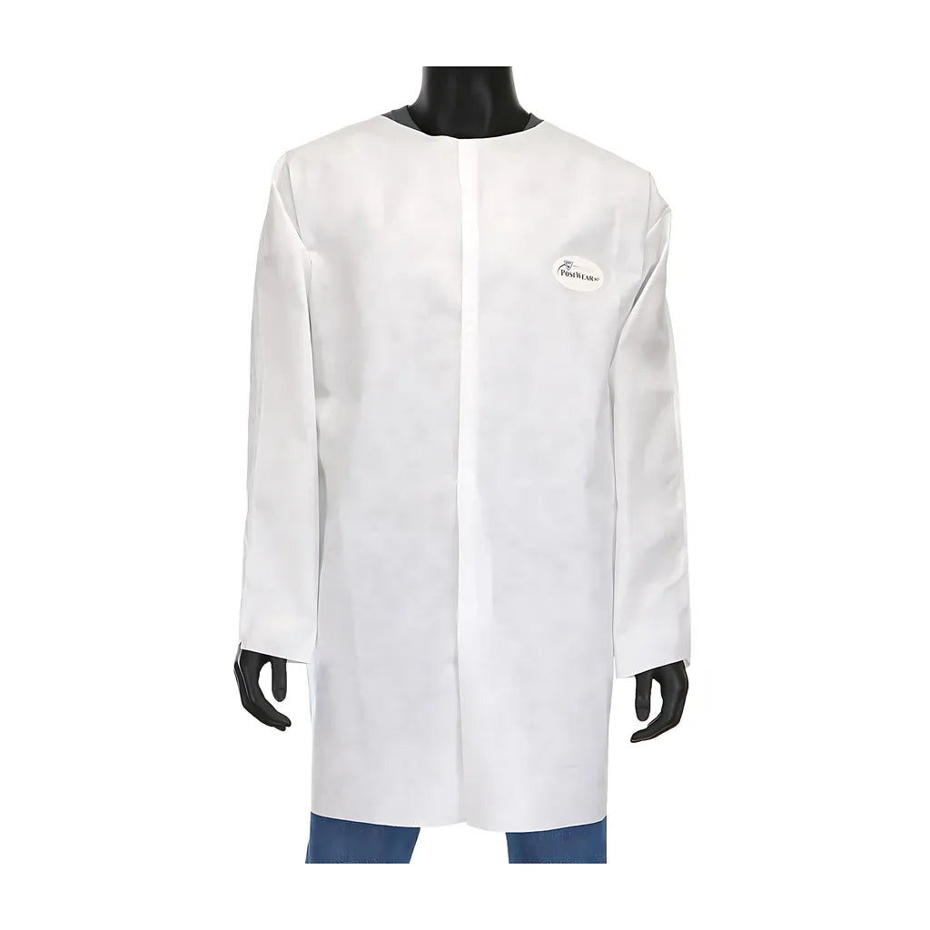 West Chester C3818/L Posiwear M3 Lab Coat - No Pockets, 50 Gsm C3818L-23438