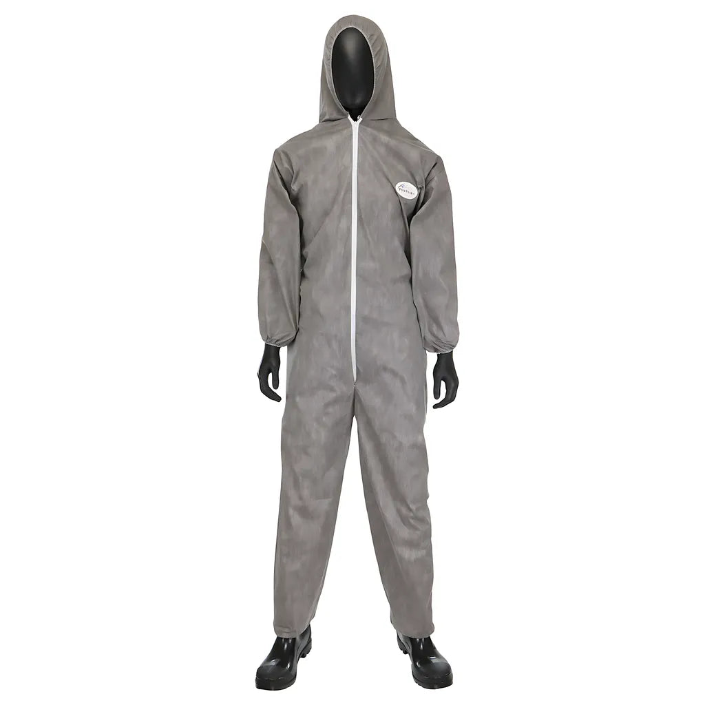 West Chester C3906/Xxxxl Posiwear M3 Coverall With Hood, Elastic Wrists & Ankles 50 Gsm C3906XXXXL-23508