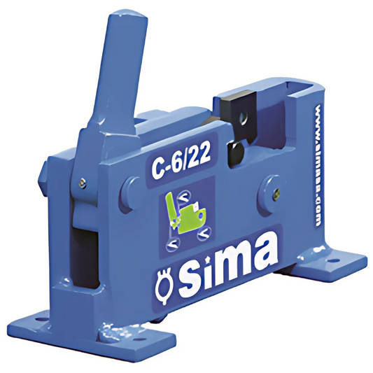 Sima C622 Is The Manual Shear Rebar Cutter. The C622 Offers Extra Lengtht Level That Increases Cutting Power While Exerting Less Physical Effort. The Sima Manual Cutter Can Cut Up To A Diamter Of 7/8" Of An Inch At #7 Grade Rod.-C622-6