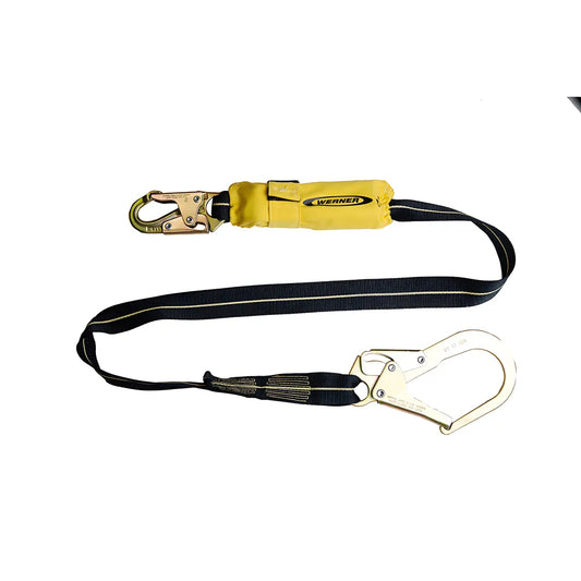 C811200 Arc Flash Single Leg Lanyard (Kevlar Web, Snap Hook, Rebar Hook) C811200-1854
