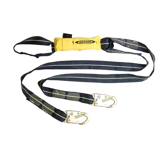 C913100 Arc Flash Twinleg Lanyard (Kevlar Web, Loop, Snap Hook) C913100-1862