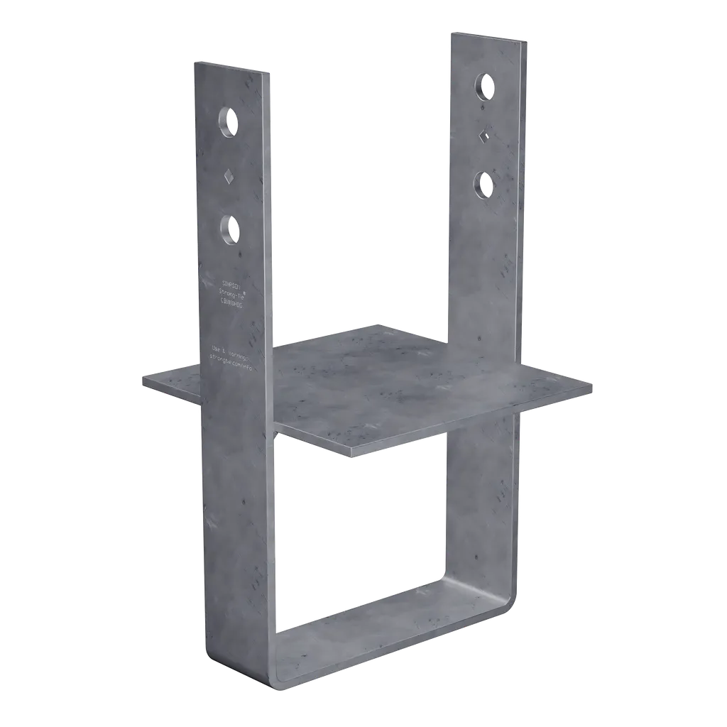 Cb Hot-Dip Galvanized Column Base For 10X10 (Pack Of 2)-CB1010HDG-SP3108-3375