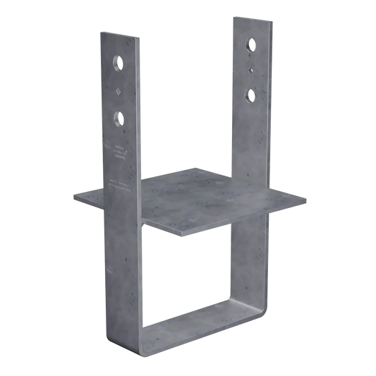 Cb Hot-Dip Galvanized Column Base For 10X10 (Pack Of 2)-CB1010HDG-SP3108-3375