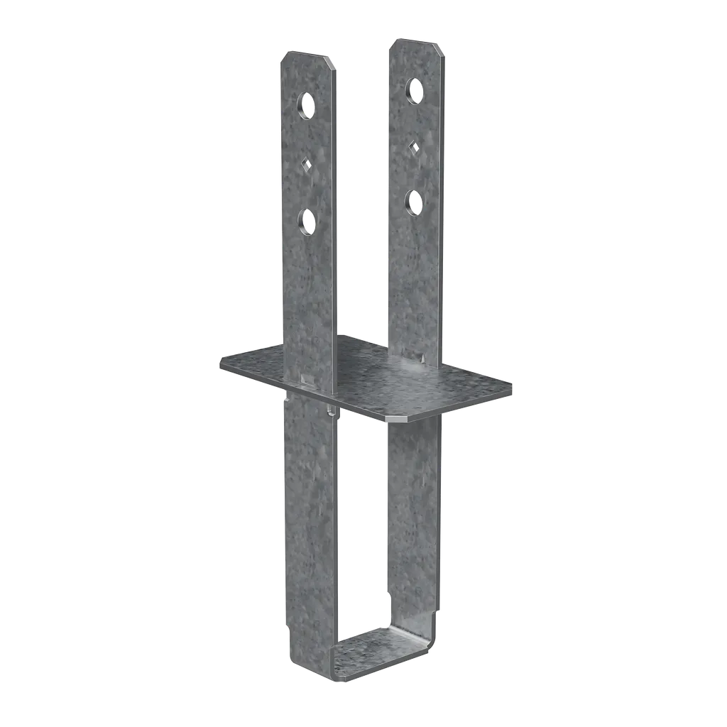 Cb Galvanized Column Base For 4X8 (Pack Of 6)-CB48-SP3405-3684