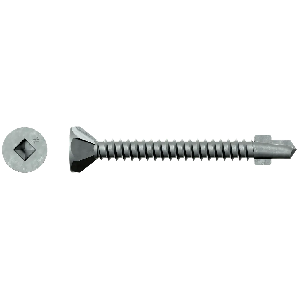 Cbsdq Sheathing-To-Cfs Screw (Collated) - #8 X 1-5/8 In. #2 Square Undersized (1500-Qty)-CBSDQ158S-SP2987-3251