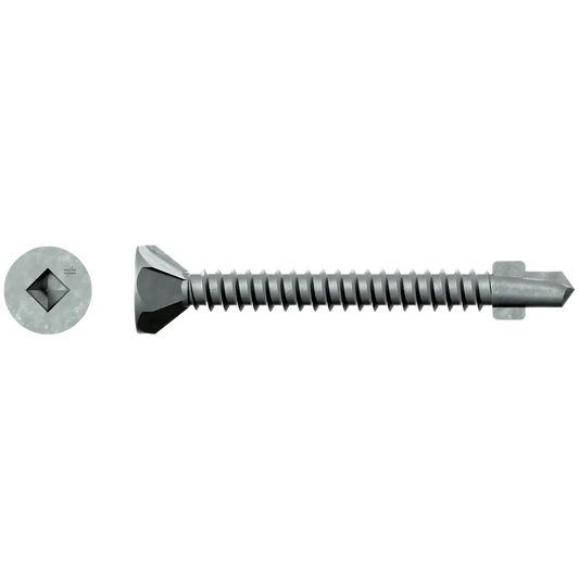 Cbsdq Sheathing-To-Cfs Screw (Collated) - #8 X 1-5/8 In. #2 Square Undersized (1500-Qty)-CBSDQ158S-SP2987-3251