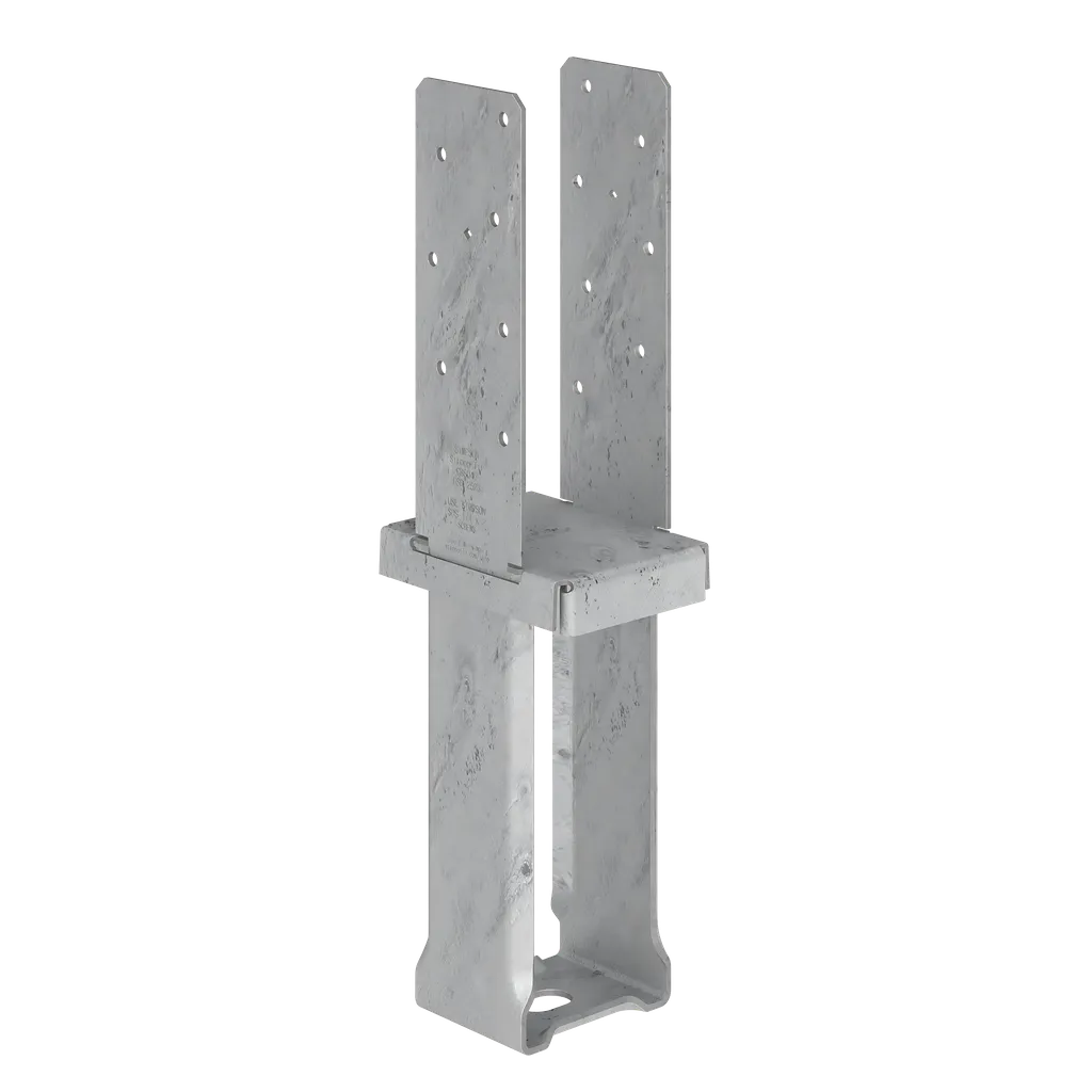 Cbsq Hot-Dip Galvanized Standoff Column Base For 4X6 With Sds Screws-CBSQ46-SDS2HDG-SP4604-4957