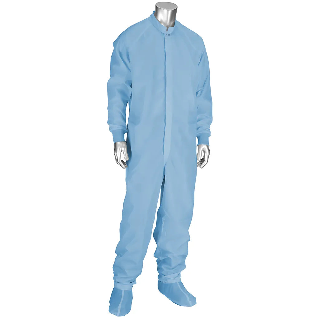 Uniform Technology Cc1245-74Lb-5Pk-L Altessa Grid Iso 5 (Class 100) Cleanroom Coverall CC1245-74LB-5PK-L-23568