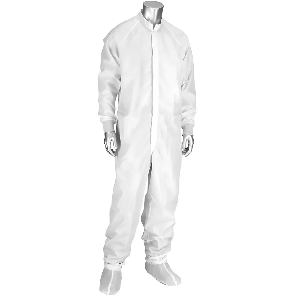 Uniform Technology Cc1245-74Wh-5Pk-3Xl Altessa Grid Iso 5 (Class 100) Cleanroom Coverall CC1245-74WH-5PK-3XL-23583