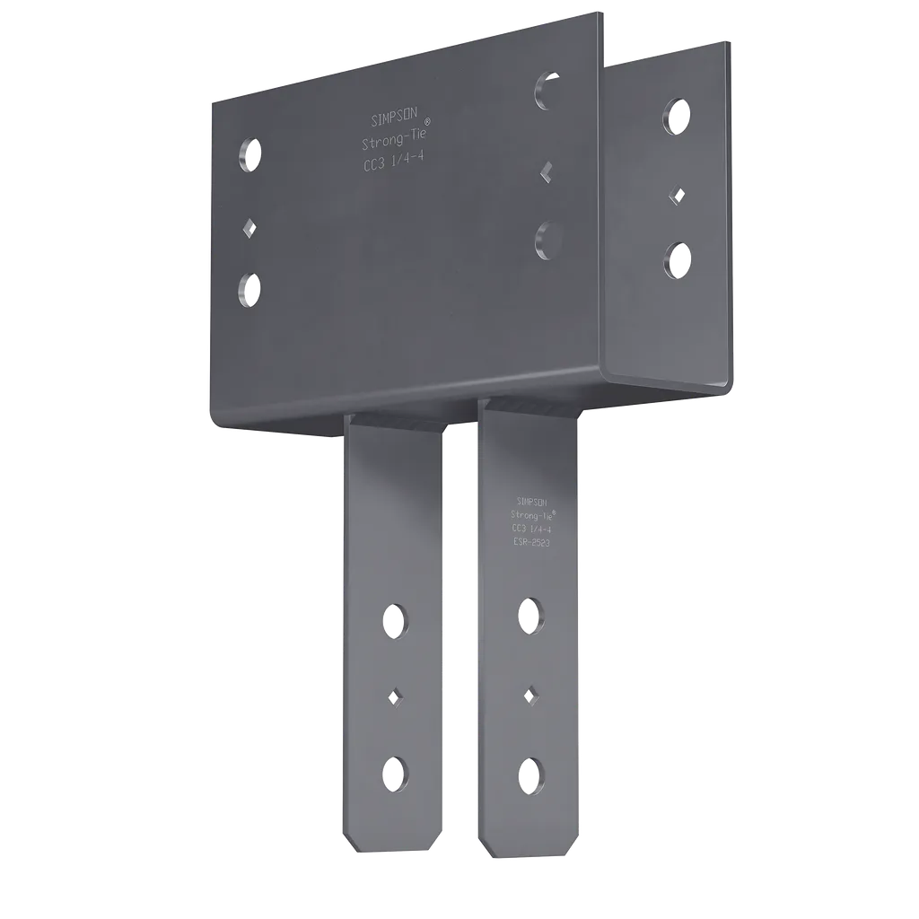 Cc Column Cap For 3-1/8 In. Beam, 4X Post-CC3-1-4-4-SP1597-1786