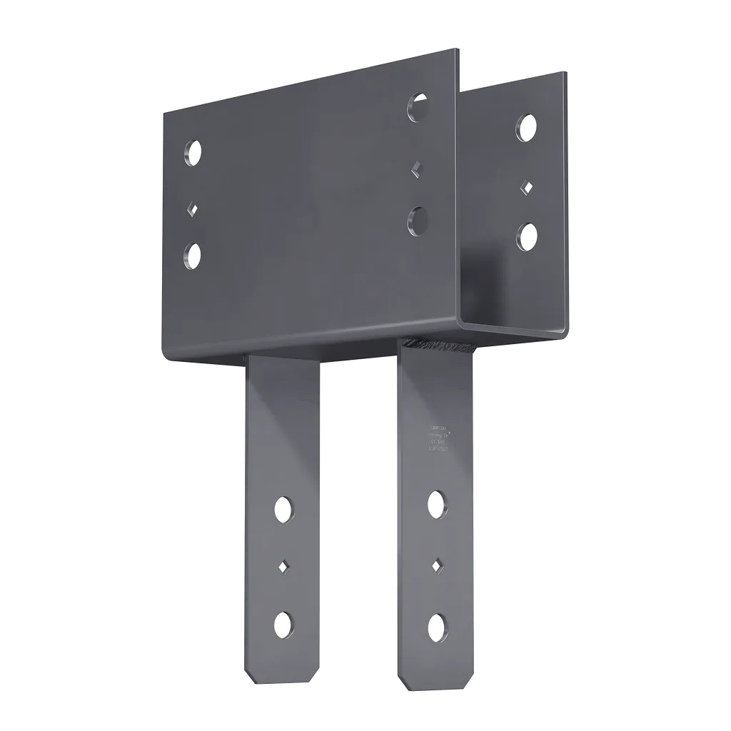 Cc Hot-Dip Galvanized Column Cap For 4X Beam, 6X Post-CC46HDG-SP5083-5456