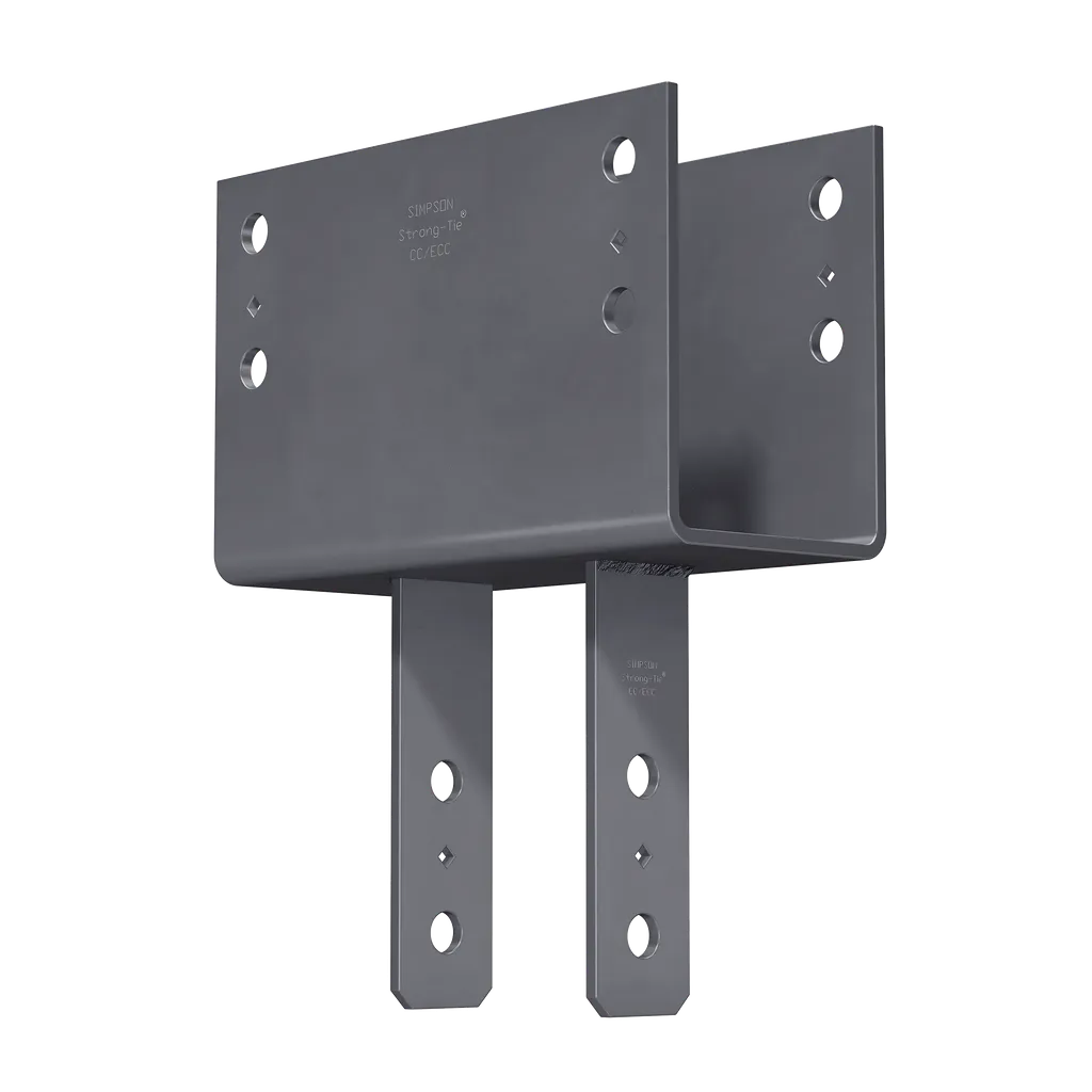 Cc Column Cap For 5-1/8 In. Beam, 6X Post (Pack Of 2)-CC5-1-4-6-SP1672-1865