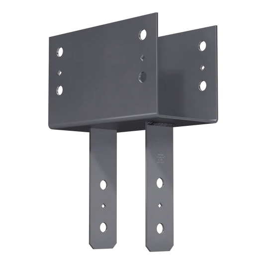Cc Hot-Dip Galvanized Column Cap For 6X Beam, 6X Post (Pack Of 3)-CC66HDG-SP8838-9411