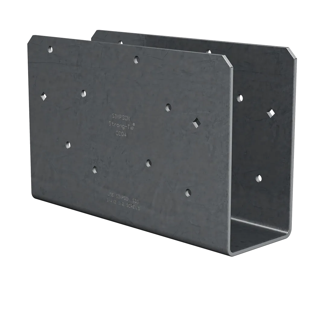 Ccoq Column Cap (No Straps) For 4X Beam, With Strong-Drive® Sds Screws-CCOQ4-SDS2-5-SP8535-9095