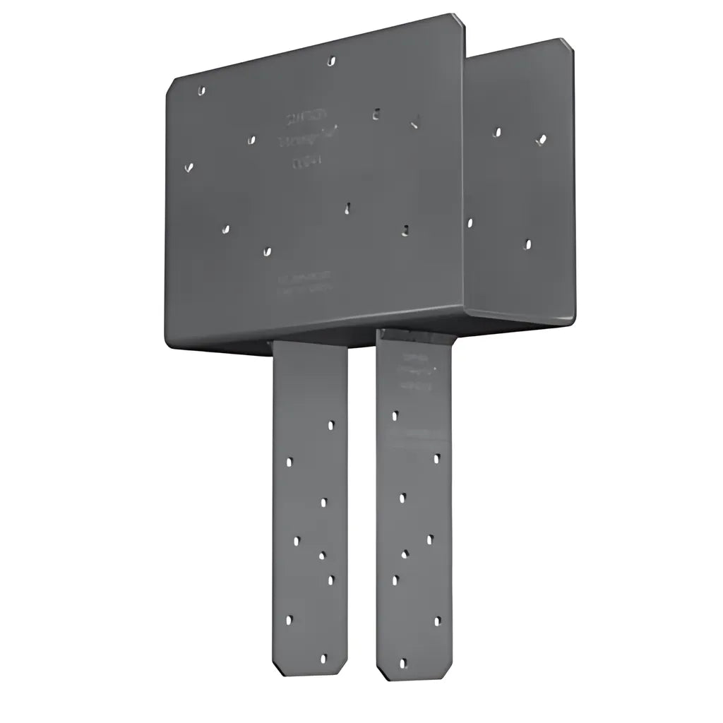 Post Column Cap CCQ Stainless-Steel Column Cap for 4x Beam, 4x Post with Strong-Drive ...