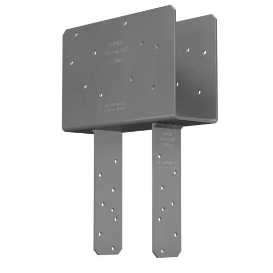 Ccq Column Cap For 4X Beam, 6X Post With Strong-Drive® Sds Screws-CCQ46SDS2-5-R-SP1992-2199