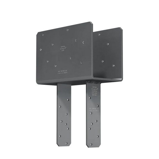 Ccq Column Cap For 5-1/8 In. Beam, 6X Post With Strong-Drive® Sds Screws-CCQ5-6SDS2-5-SP3933-4244