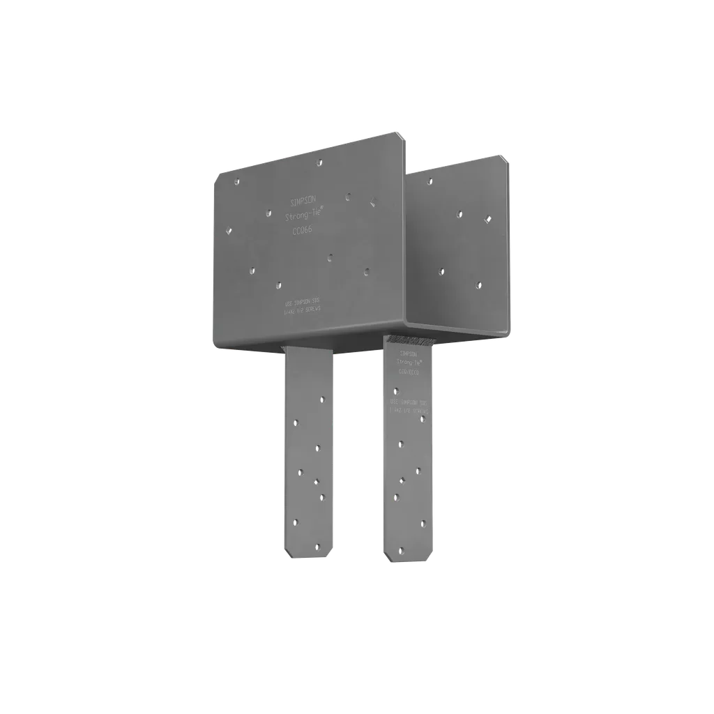 Ccq Hdg Column Cap For 6X Beam, 6X Post With Strong-Drive® Sds Screws-CCQ66-SDS2-5HDG-SP3374-3652