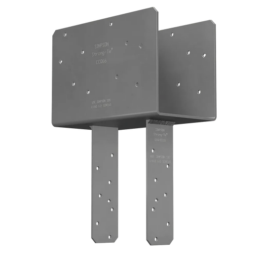 Ccq Column Cap For 6X Beam, 6X Post With Strong-Drive® Sds Screws (Pack Of 3)-CCQ66SDS2-5-SP340-452