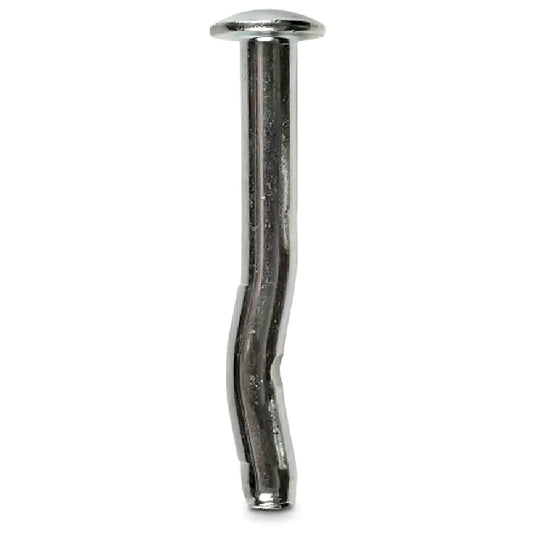 Crimp Drive® 3/16 In. X 1-1/4 In. Zinc-Plated Mushroom Head Anchor (100-Qty) (Pack Of 1600)-CD18114M-SP2824-3085