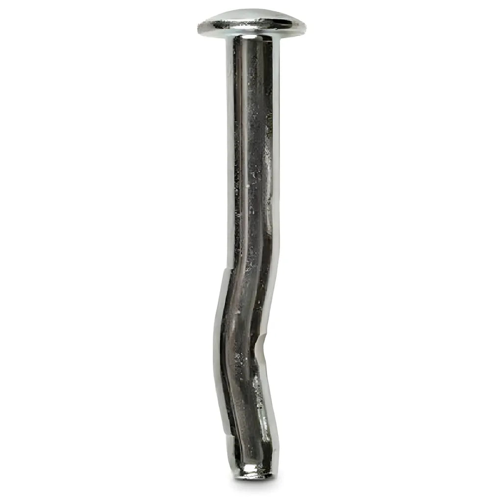 Crimp Drive® 1/4 In. X 1 In. Zinc-Plated Mushroom Head Anchor (100-Qty) (Pack Of 1600)-CD25100M-SP1542-1726