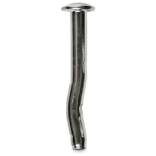 Crimp Drive® 1/4 In. X 1 In. Zinc-Plated Mushroom Head Anchor (100-Qty) (Pack Of 1600)-CD25100M-SP1542-1726