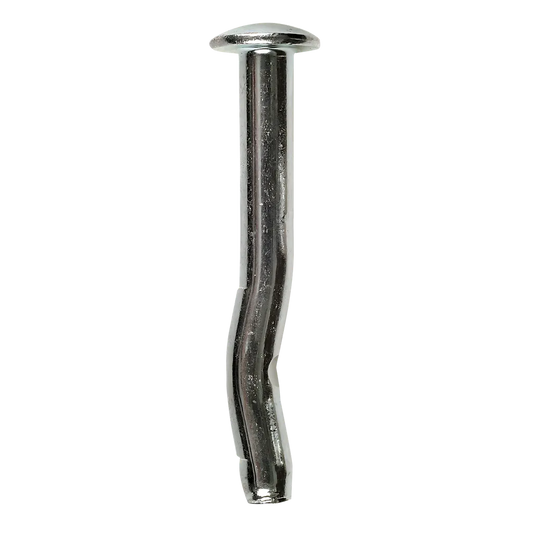 Crimp Drive® 1/4 In. X 3 In. Zinc-Plated Mushroom Head Anchor (100-Qty)-CD25300M-SP4381-4719