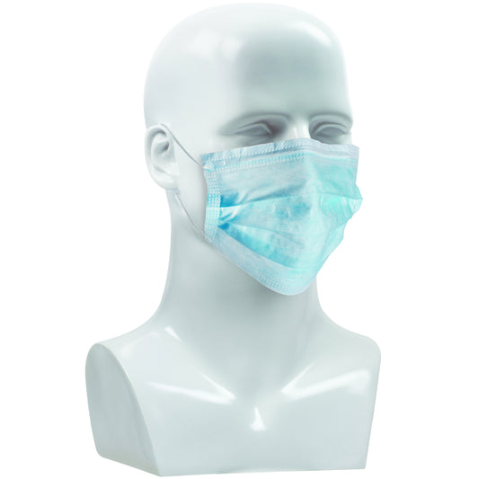 Uniform Technology CDTAPOFM-BL-O/S Disposable Face Mask - 50 Pack