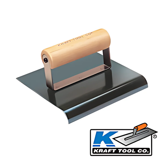 Kraft Tools 6" X 3" Blue Steel Hand Edger-CF570-37