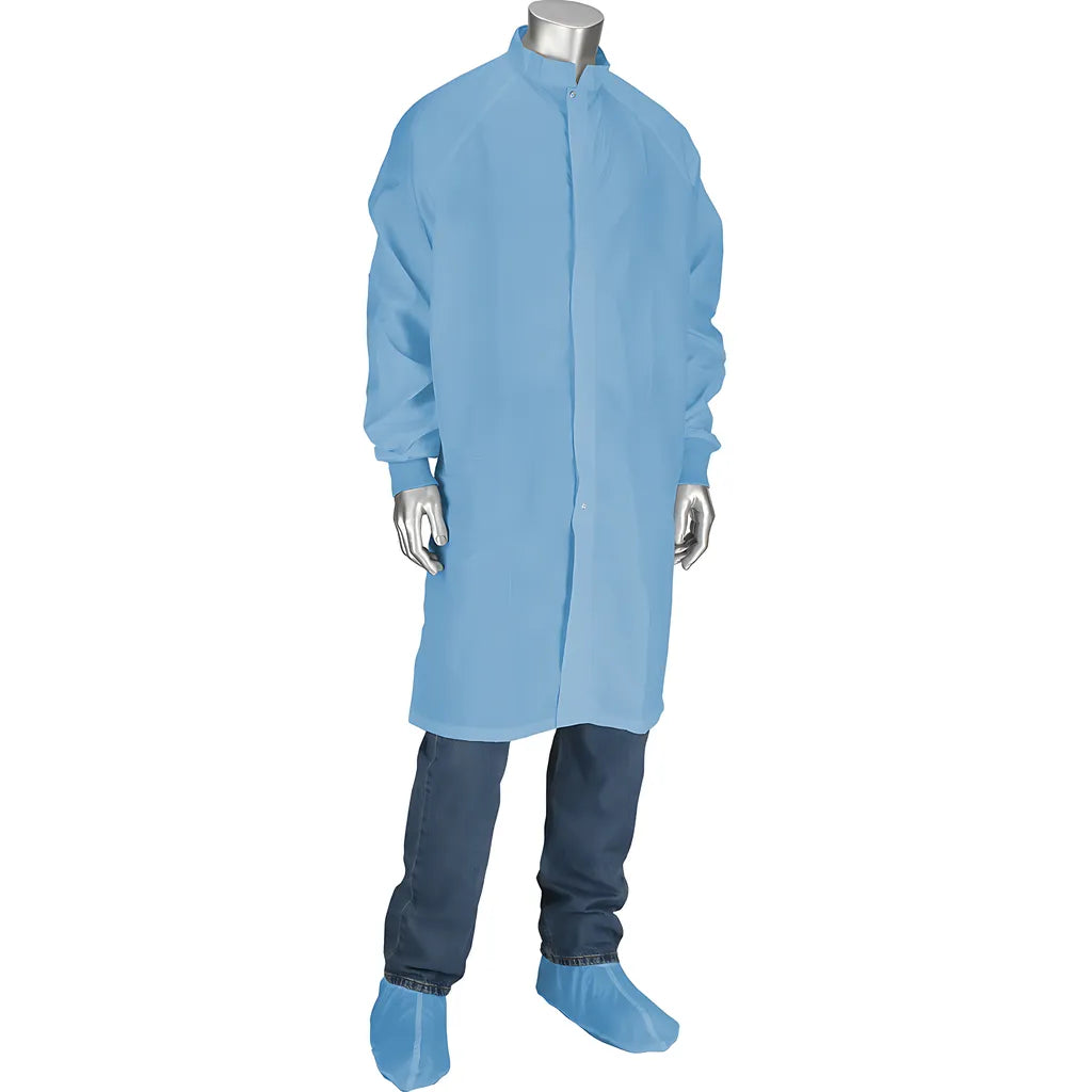 Uniform Technology Cfrzc-74Lb-5Pk-3Xl Altessa Grid Iso 5 (Class 100) Cleanroom Frock CFRZC-74LB-5PK-3XL-23673