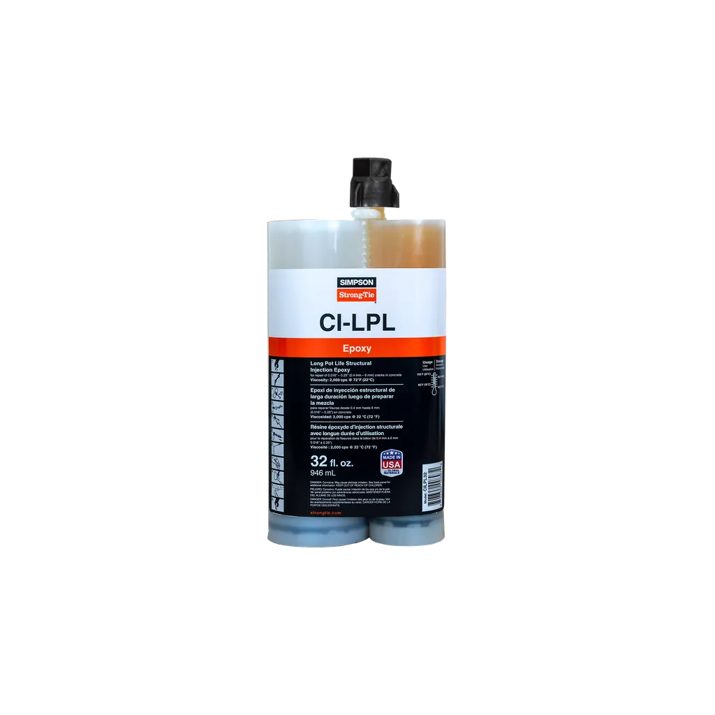Ci-Lpl Long Pot Life Structural Injection Epoxy (32 Oz.) (Pack Of 5)-CILPL32-SP3347-3625