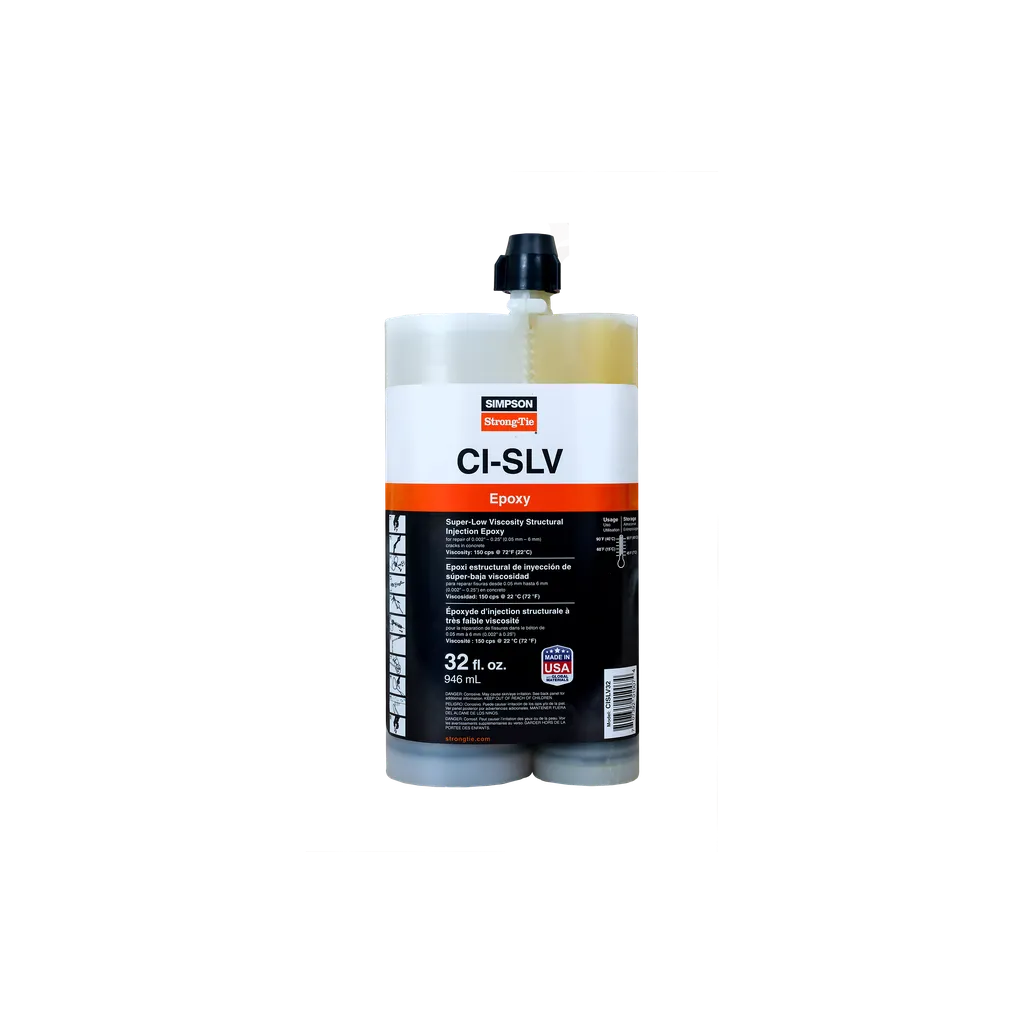 Ci-Slv Super-Low-Viscosity Structural Injection Epoxy (32 Oz.) (Pack Of 5)-CISLV32-SP8872-9447