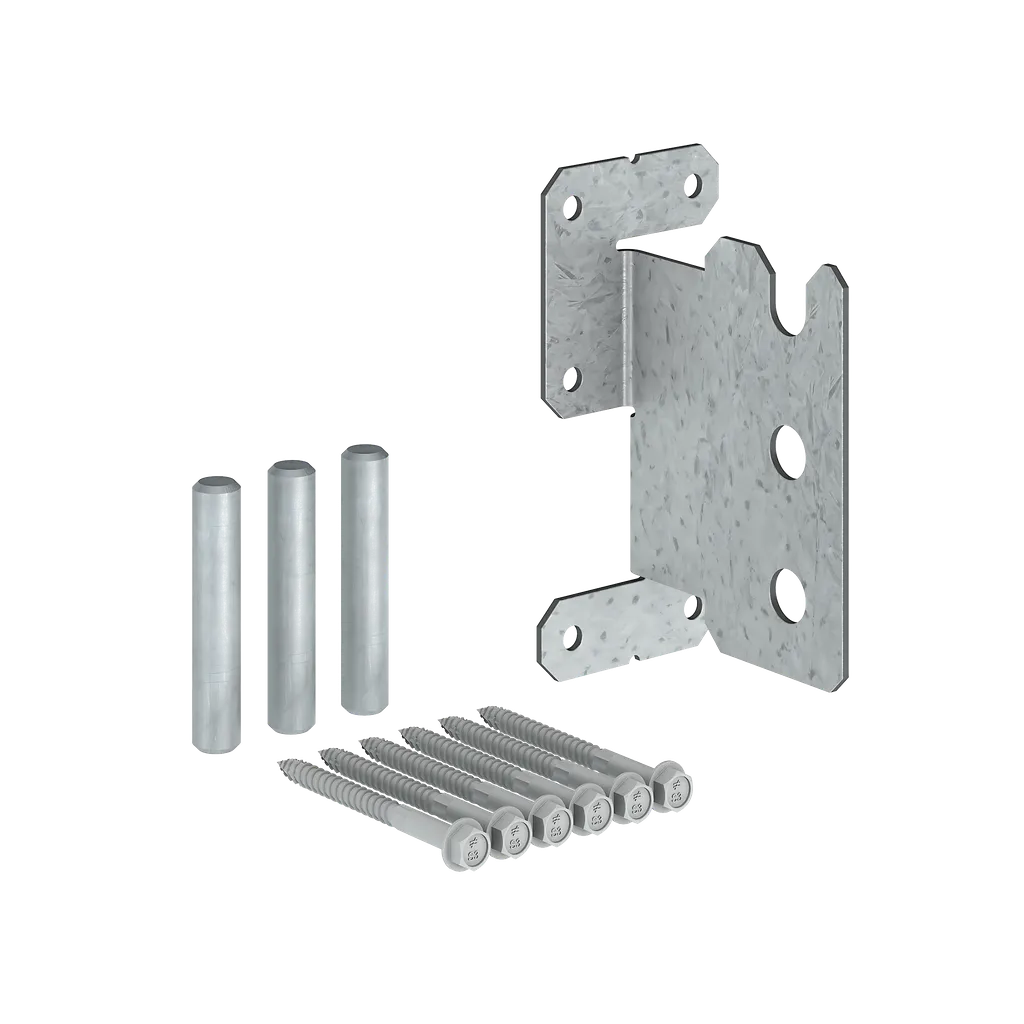 Cjtz 12-Gauge Zmax® Galvanized Concealed Joist Tie With (3) Short Pins-CJT3ZS-SP4321-4654