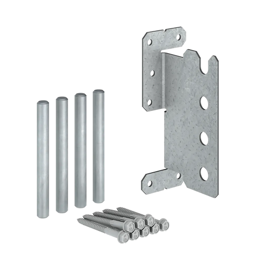 Cjtz 12-Gauge Zmax® Galvanized Concealed Joist Tie With (4) Long Pins-CJT4ZL-SP3945-4256