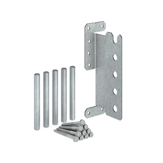 Cjtz 12-Gauge Zmax® Galvanized Concealed Joist Tie With (5) Long Pins-CJT5ZL-SP7155-7645