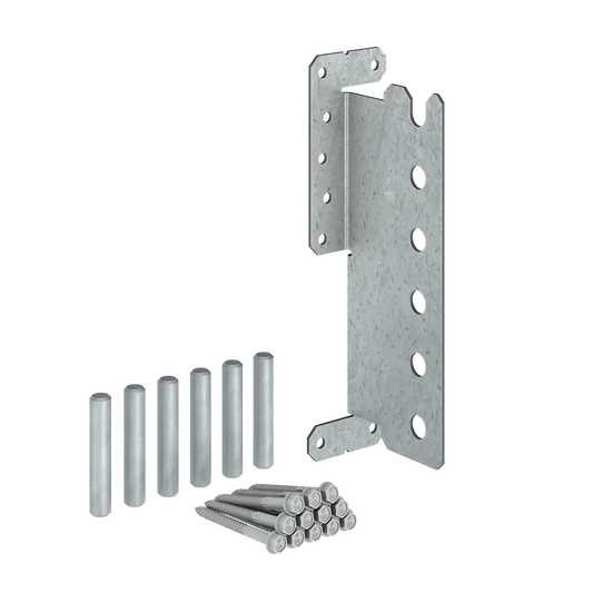 Cjtz 12-Gauge Zmax® Galvanized Concealed Joist Tie With (6) Short Pins-CJT6ZS-SP3552-3842