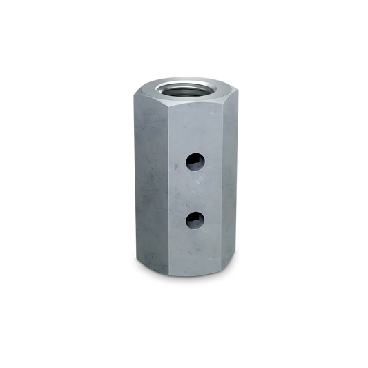 Cnw 5/8 In. To 1/2 In. Coupler Nut With Witness Hole®-CNW5-8-1-2-SP2376-2603
