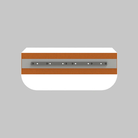 Plate 2000 Plastic Pro Combination Blade 8 x 18 in - CO818375PRP - manufacturer product image