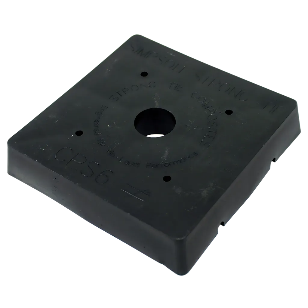 Cps Composite Plastic Standoff For 6X6 (Pack Of 25)-CPS6-SP1503-1687