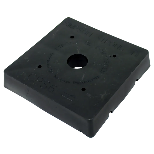 Cps Composite Plastic Standoff For 6X6 (Pack Of 25)-CPS6-SP1503-1687