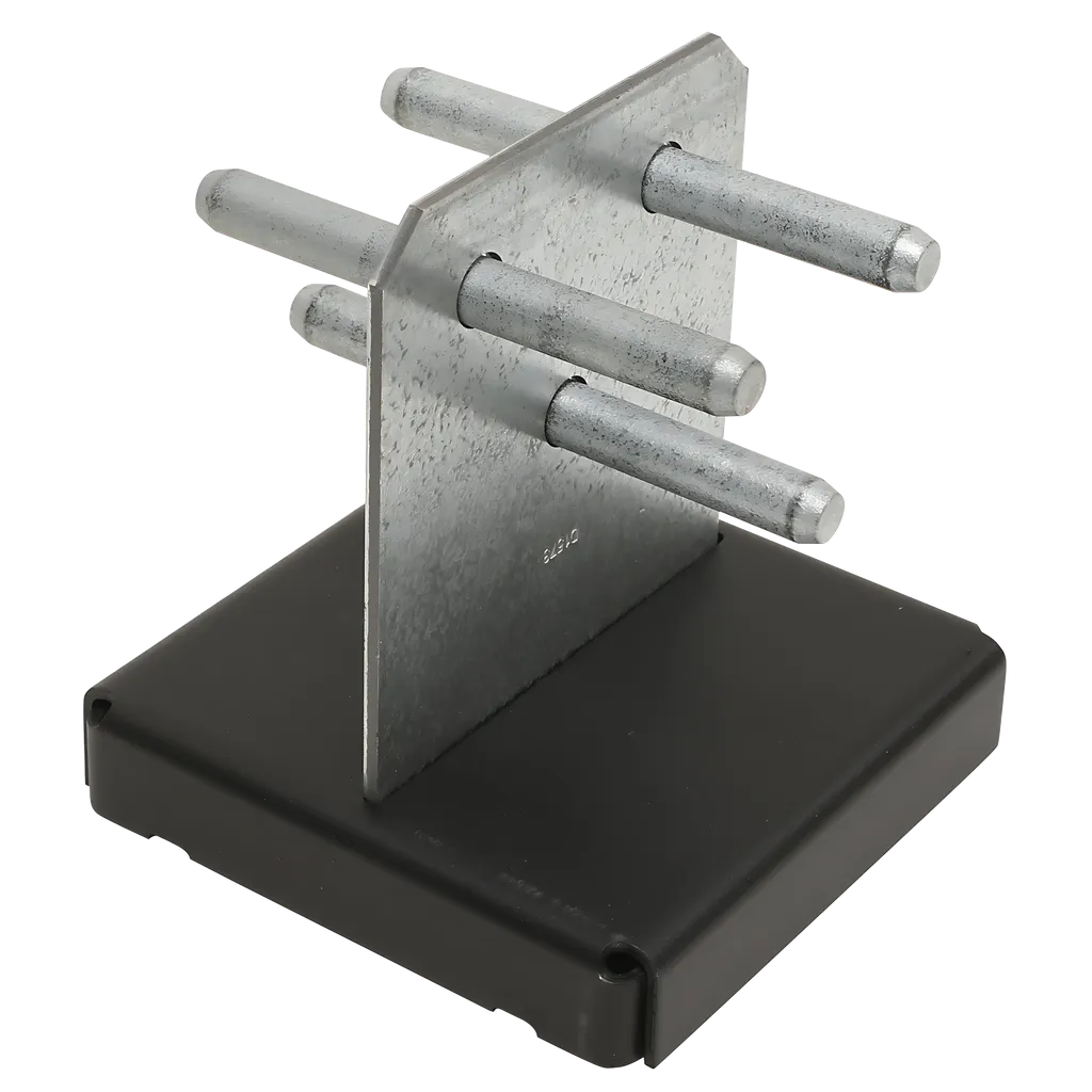 Cptz Zmax® Galvanized Concealed Post Base For 6X6 (Pack Of 8)-CPT66Z-SP1193-1353