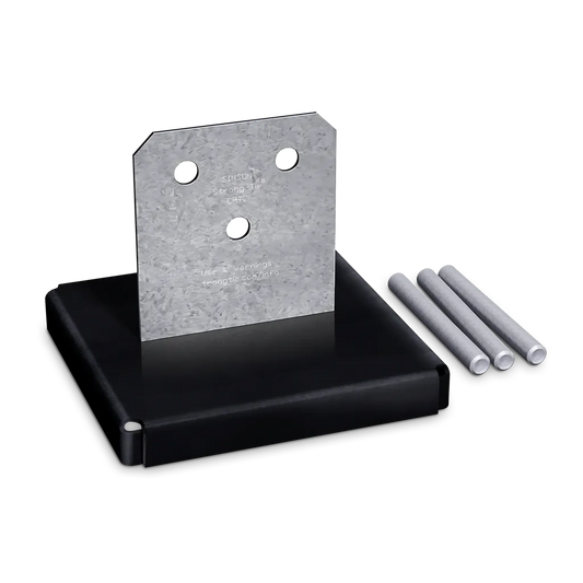 Cptz Zmax® Galvanized Concealed Post Base For 8X8-CPT88Z-SP2517-2757