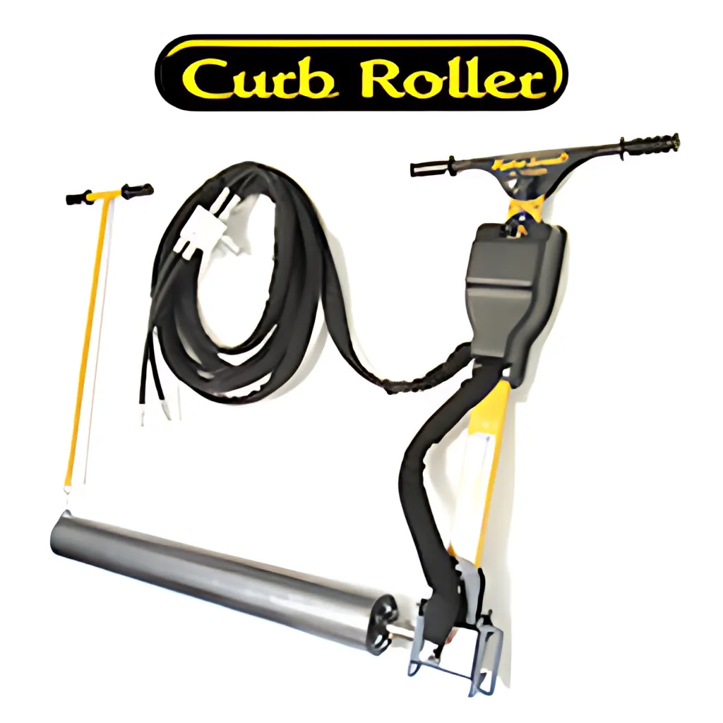 The Curb Roller Hydra-Screed presents a new design for concrete forming and finishing.