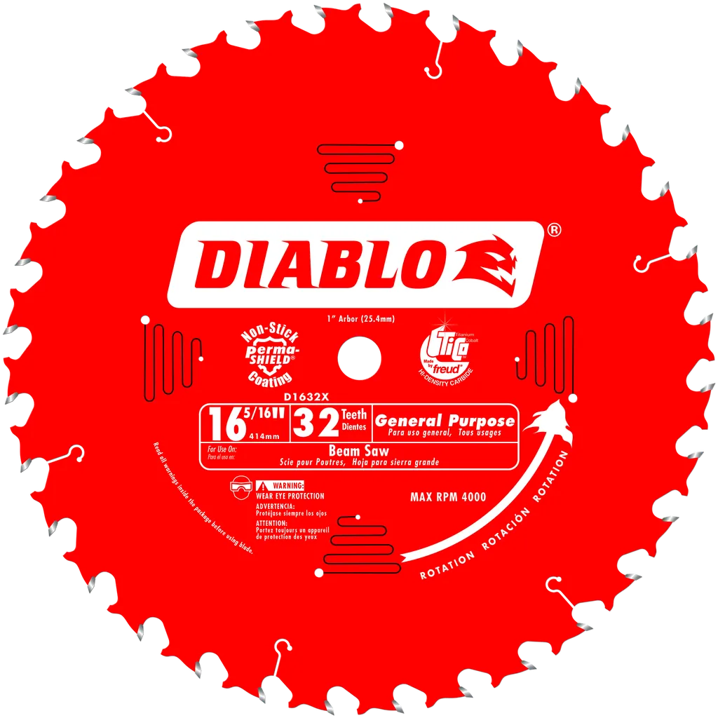 16-5/16 In. X 32 Tooth General Purpose Saw Blade-D1632X-2120